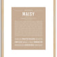 Maisy | Name Art Print