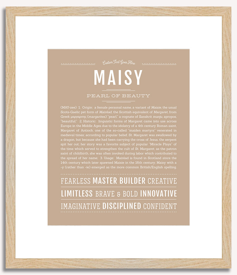 Maisy | Name Art Print