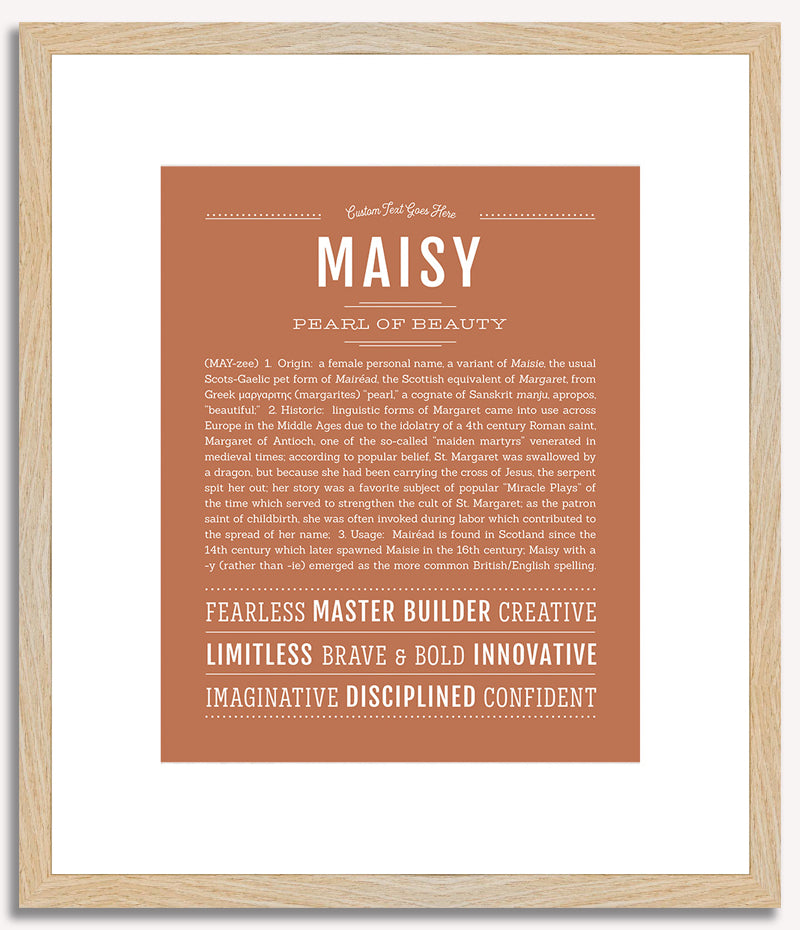 Maisy | Name Art Print