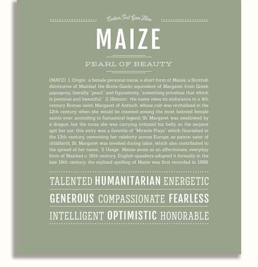 Frame Options | Sage | No Frame