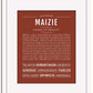 Frame Options | Bordeaux | White Frame, Matted