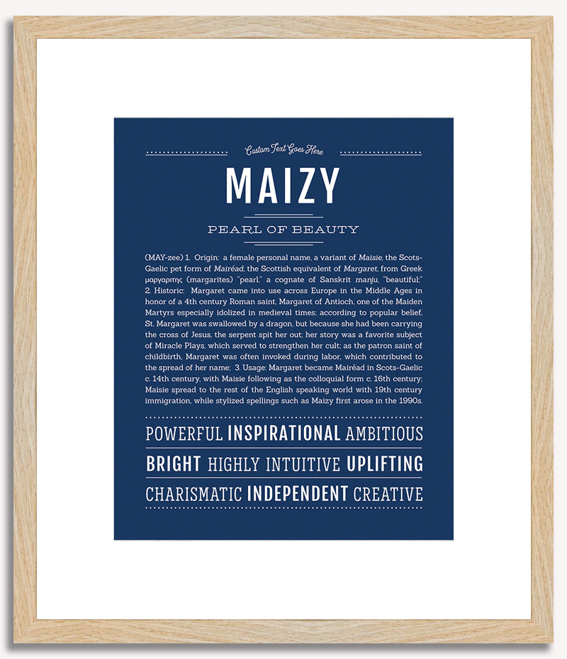 Maizy | Name Art Print