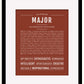 Frame Options | Bordeaux | Black Frame, Matted