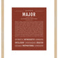 Frame Options | Bordeaux | Maple Frame, Matted