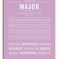 Frame Options | Lilac | No Frame