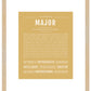Frame Options | Matte Gold | Maple Frame, Matted