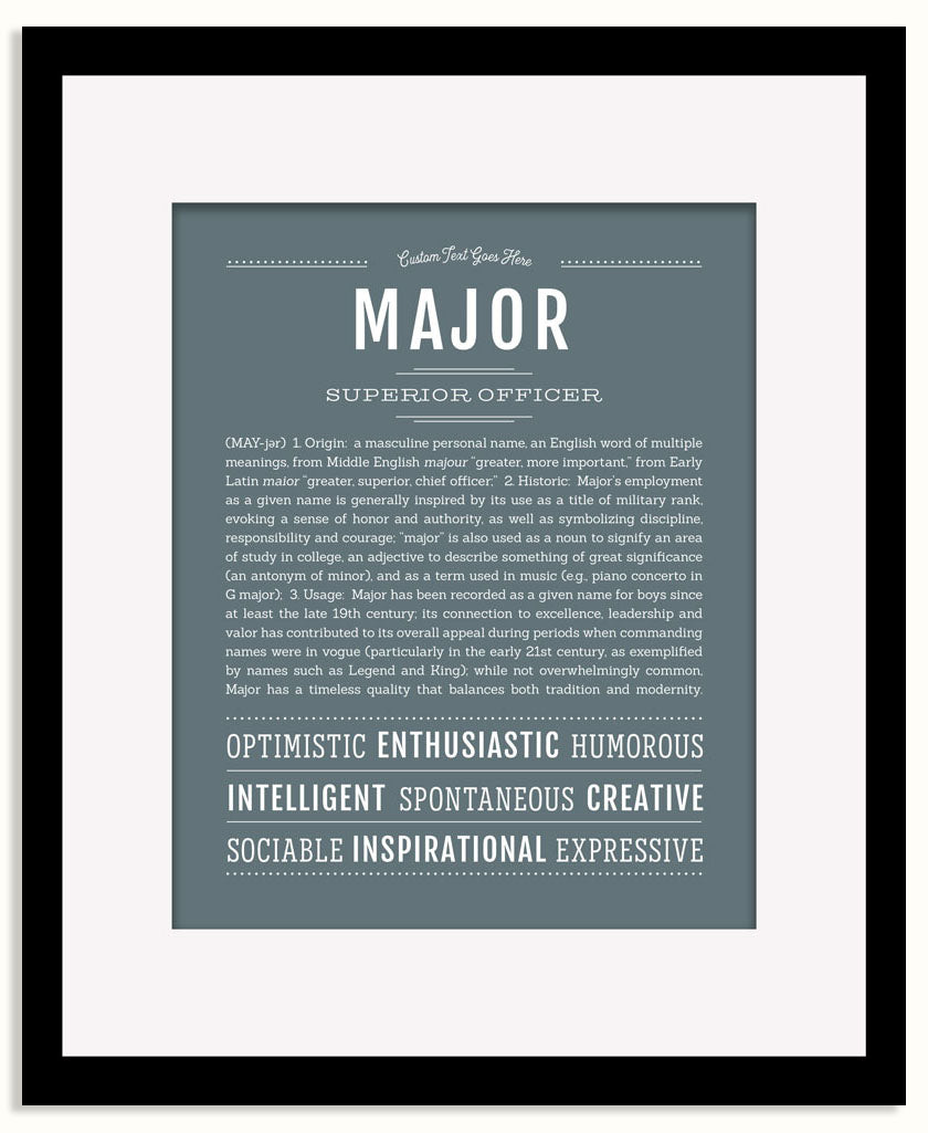 Frame Options | Night Rendezvous | Black Frame, Matted