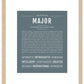 Frame Options | Night Rendezvous | Maple Frame, Matted