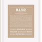 Frame Options | Tan | White Frame, Matted