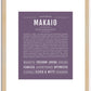 Makaio | Name Art Print