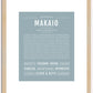 Makaio | Name Art Print