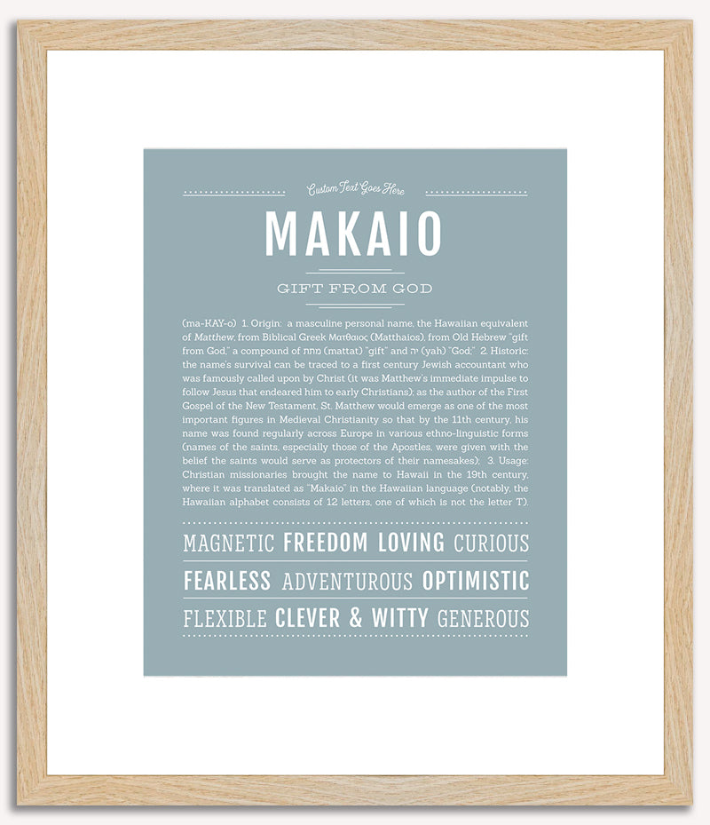 Makaio | Name Art Print