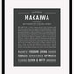 Makaiwa | Name Art Print