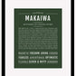Makaiwa | Name Art Print