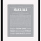 Makaiwa | Name Art Print