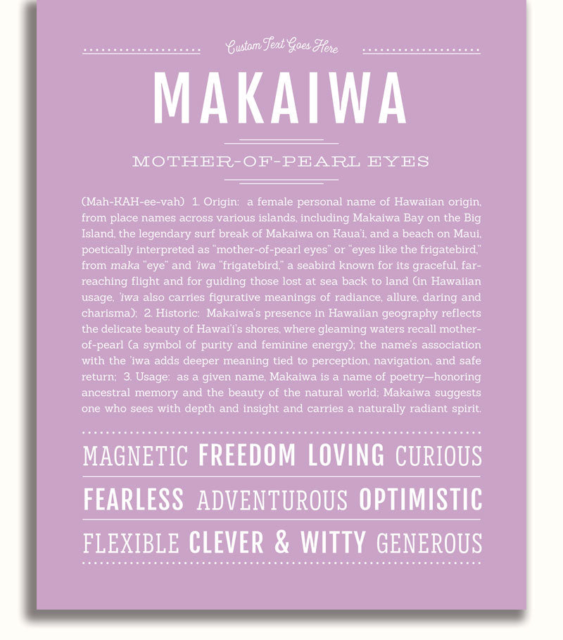 Frame Options | Lilac | White Frame, Matted