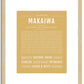 Makaiwa | Name Art Print