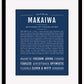 Makaiwa | Name Art Print