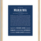 Makaiwa | Name Art Print