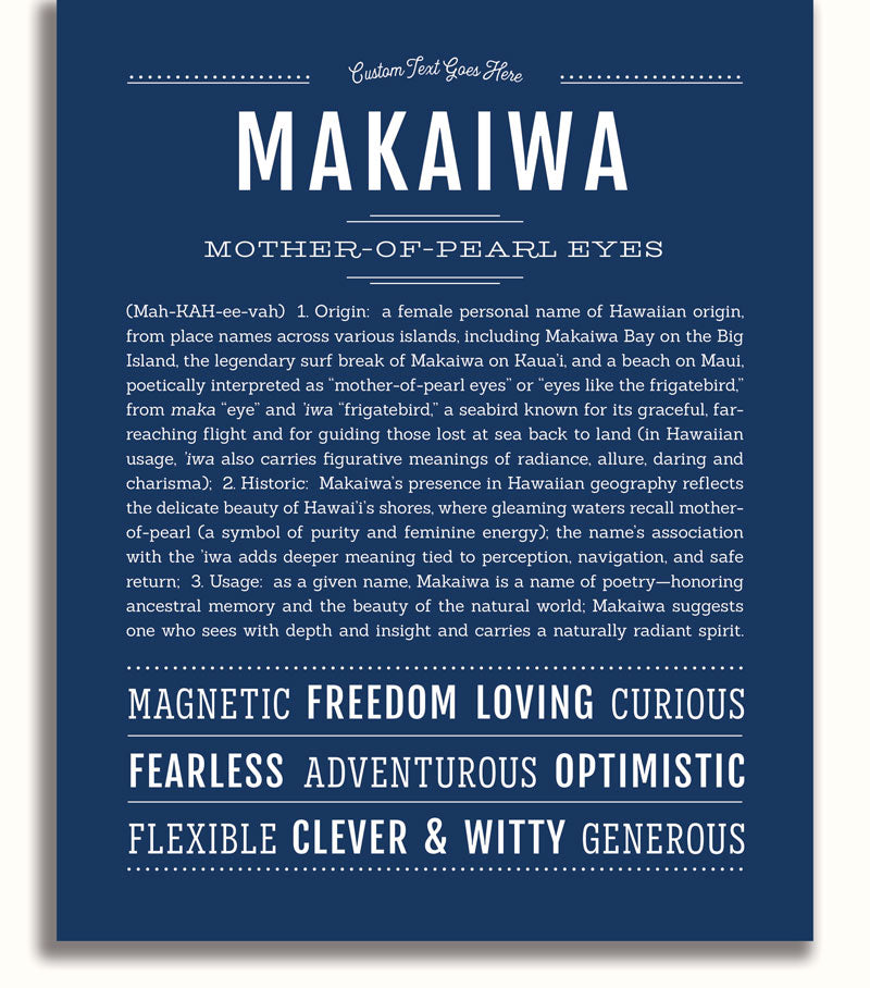 Frame Options | Midnight Blue | White Frame, Matted