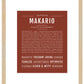 Frame Options | Bordeaux | Maple Frame, Matted