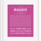Frame Options | Dark Pink | White Frame, Matted