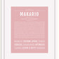 Frame Options | Dusty Rose | White Frame, Matted