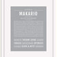 Frame Options | Light Gray | White Frame, Matted