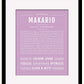 Frame Options | Lilac | Black Frame, Matted