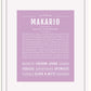 Frame Options | Lilac | White Frame, Matted