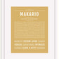 Frame Options | Matte Gold | White Frame, Matted