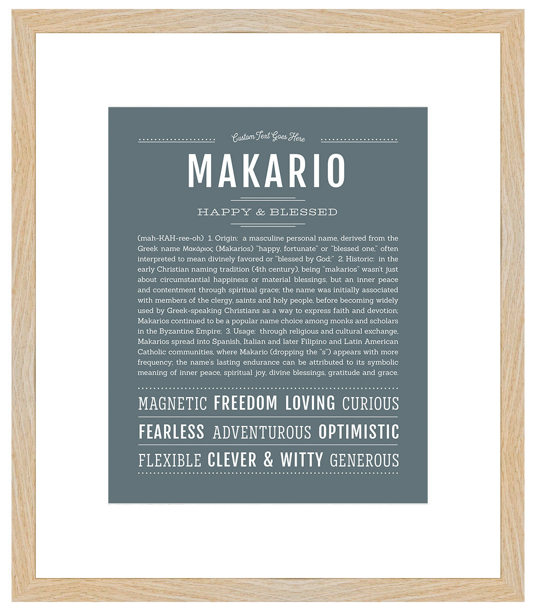 Frame Options | Night Rendezvous | Maple Frame, Matted