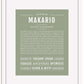 Frame Options | Sage | White Frame, Matted