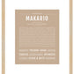 Frame Options | Tan | Maple Frame, Matted