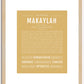 Makaylah | Name Art Print