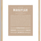 Makaylah | Name Art Print