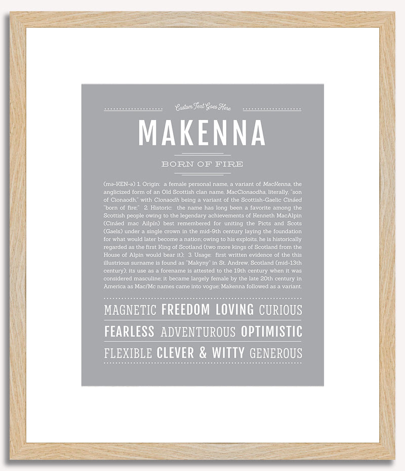 Makenna | Name Art Print