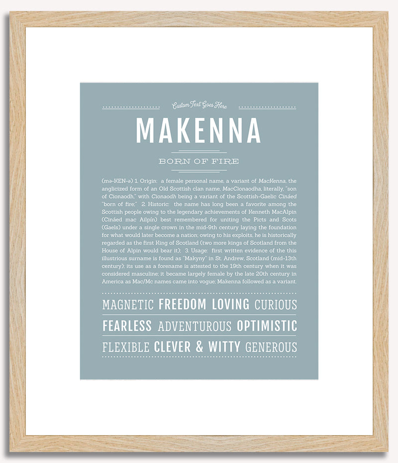 Makenna | Name Art Print