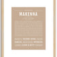 Makenna | Name Art Print