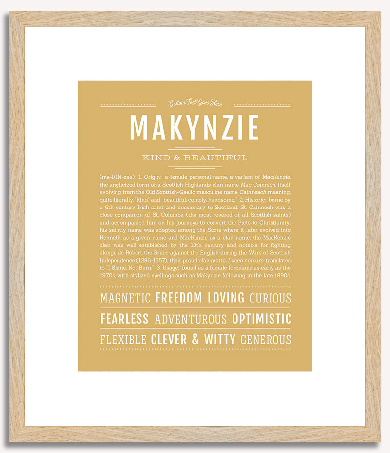 Makynzie | Name Art Print