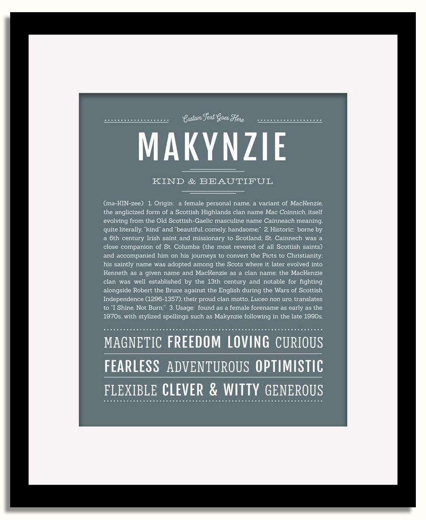 Frame Options | Night Rendezvous | Black Frame, Matted