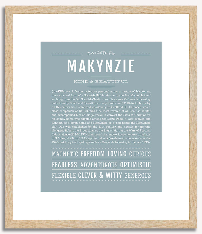 Makynzie | Name Art Print