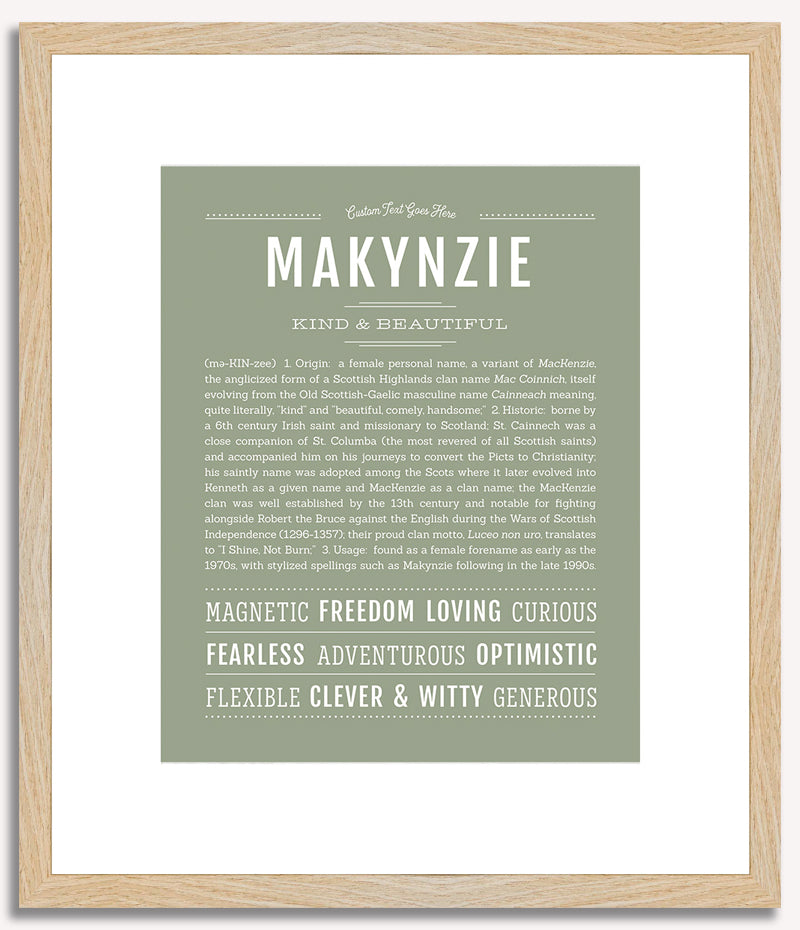 Makynzie | Name Art Print