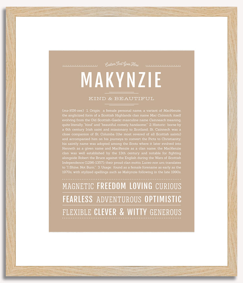 Makynzie | Name Art Print