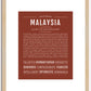 Malaysia | Name Art Print