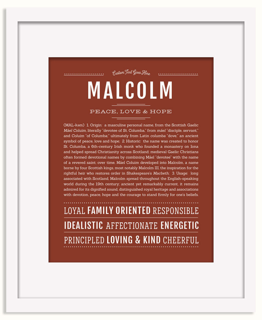 Frame Options | Bordeaux | Black Frame, Matted