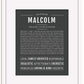 Frame Options | Charcoal Gray | Black Frame, Matted