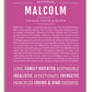 Frame Options | Dark Pink | White Frame, Matted