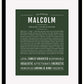 Frame Options | Deep Forest | Maple Frame, Matted