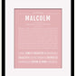 Frame Options | Dusty Rose | Maple Frame, Matted